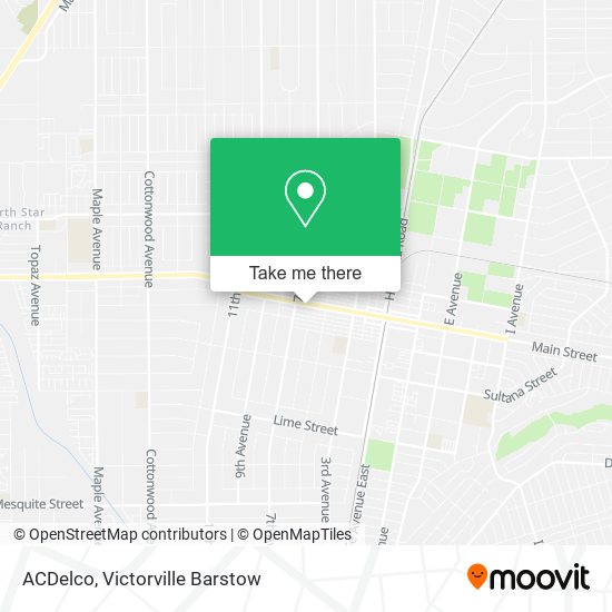 ACDelco map