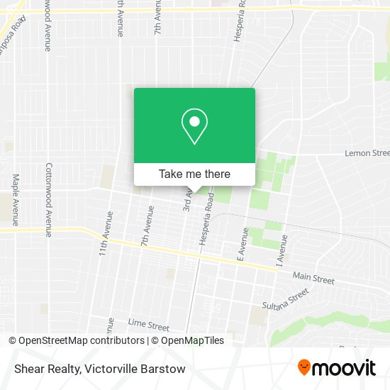Shear Realty map