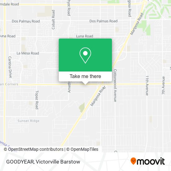 GOODYEAR map