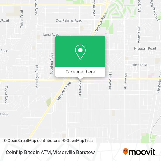 Coinflip Bitcoin ATM map