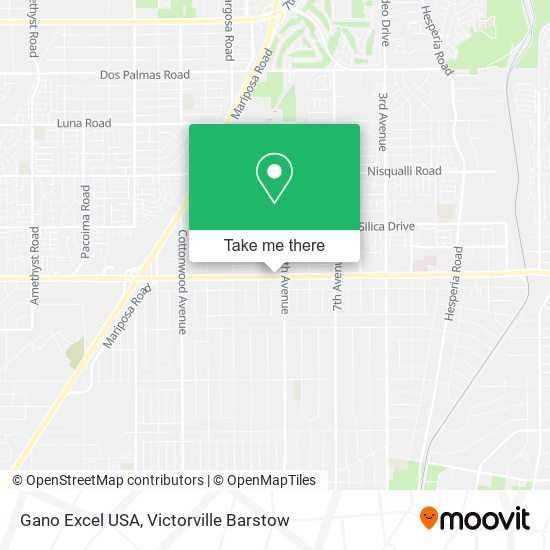 Gano Excel USA map