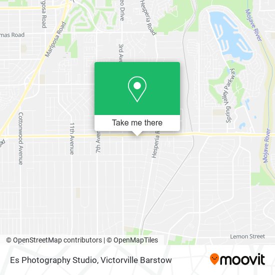 Mapa de Es Photography Studio