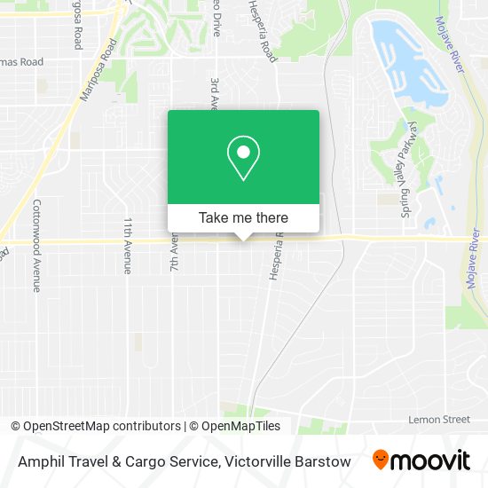 Amphil Travel & Cargo Service map