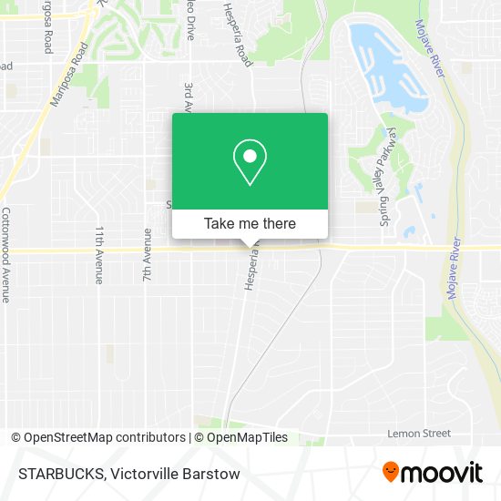 STARBUCKS map