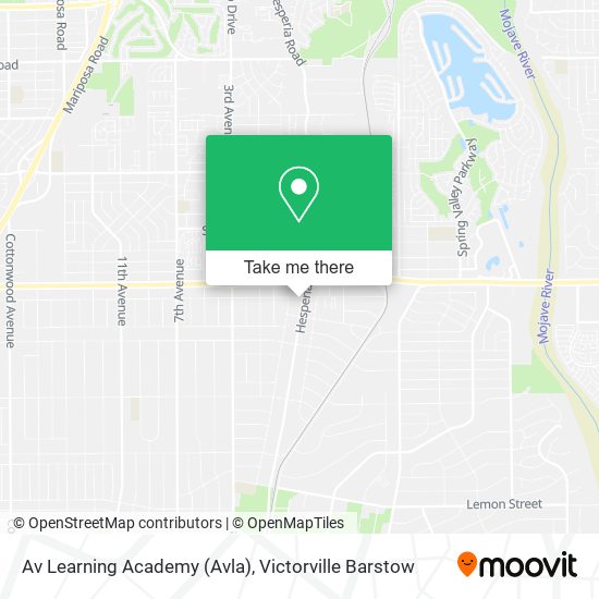 Av Learning Academy (Avla) map