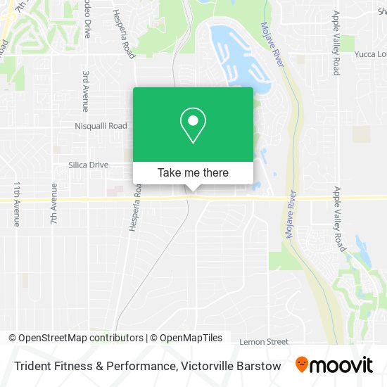 Trident Fitness & Performance map