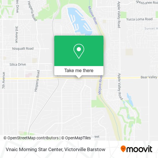Vnaic Morning Star Center map
