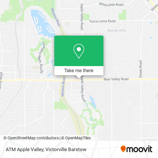 Mapa de ATM Apple Valley