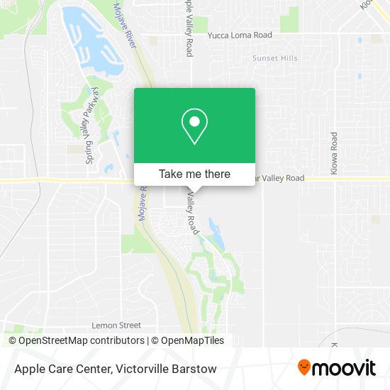 Apple Care Center map