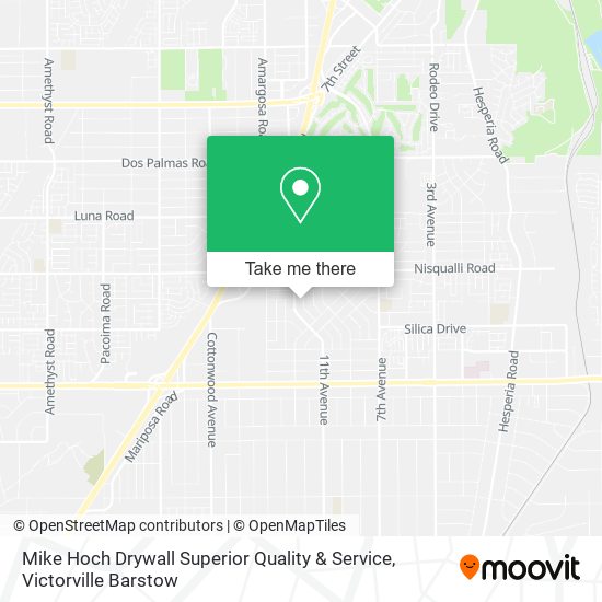 Mike Hoch Drywall Superior Quality & Service map