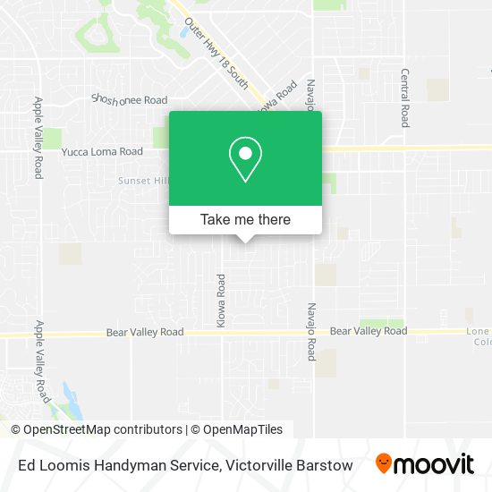 Mapa de Ed Loomis Handyman Service
