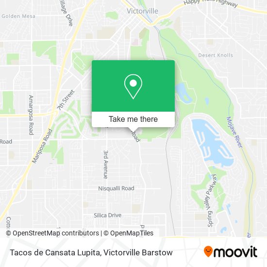 Tacos de Cansata Lupita map