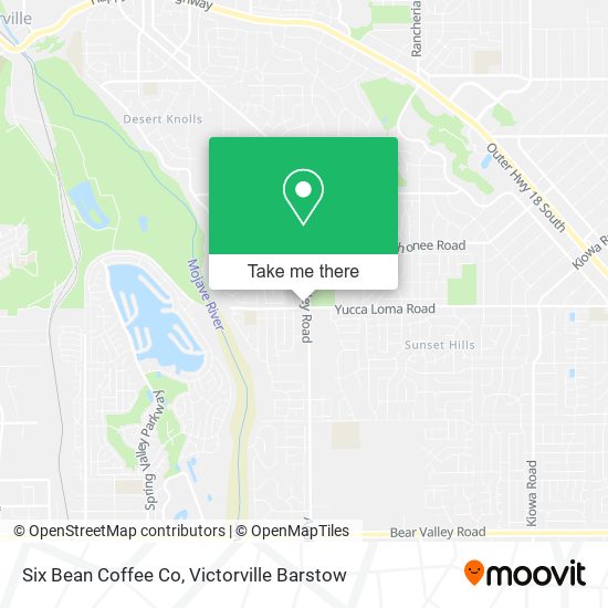 Six Bean Coffee Co map