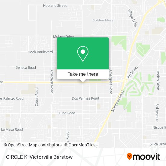 CIRCLE K map