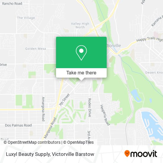 Luxyl Beauty Supply map
