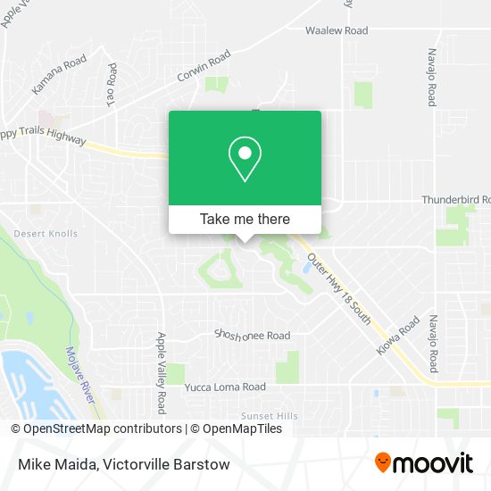 Mike Maida map
