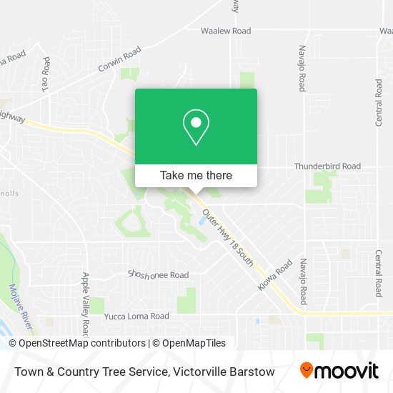 Mapa de Town & Country Tree Service