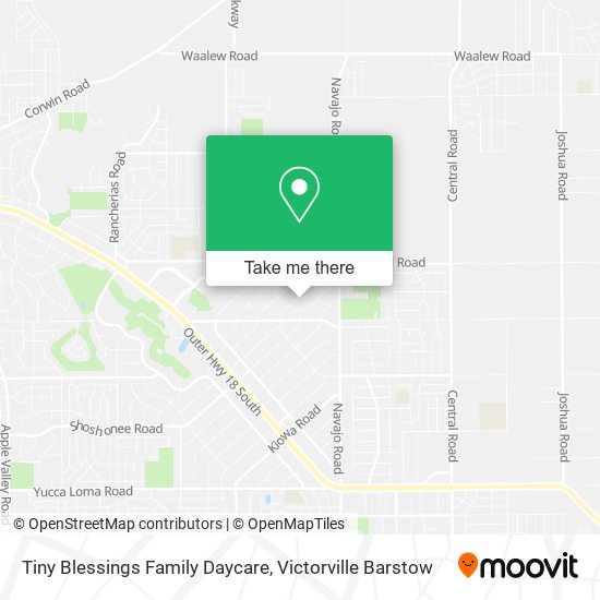 Tiny Blessings Family Daycare map