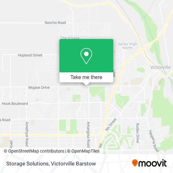 Storage Solutions map