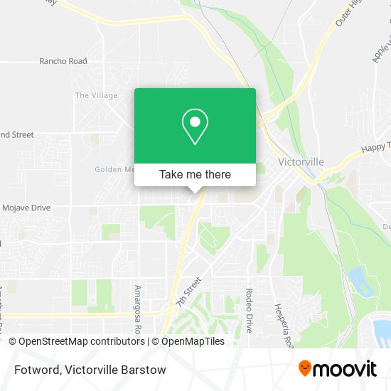 Fotword map