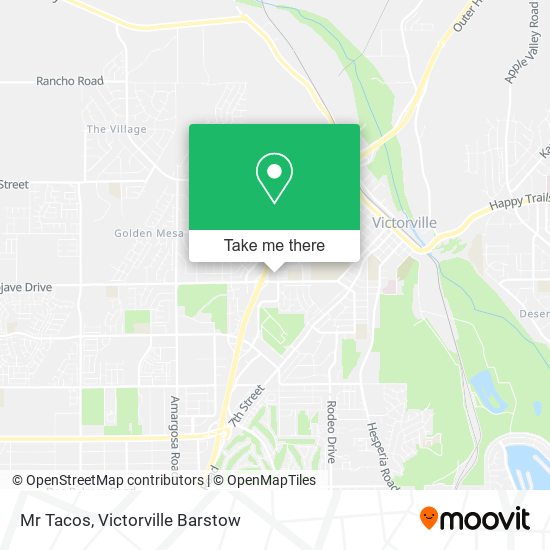 Mr Tacos map