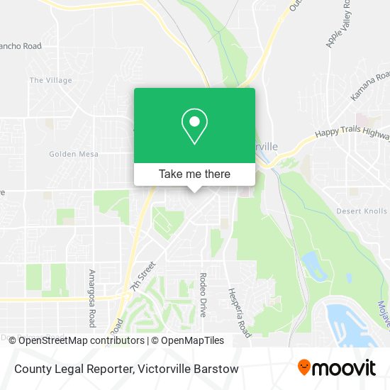 County Legal Reporter map