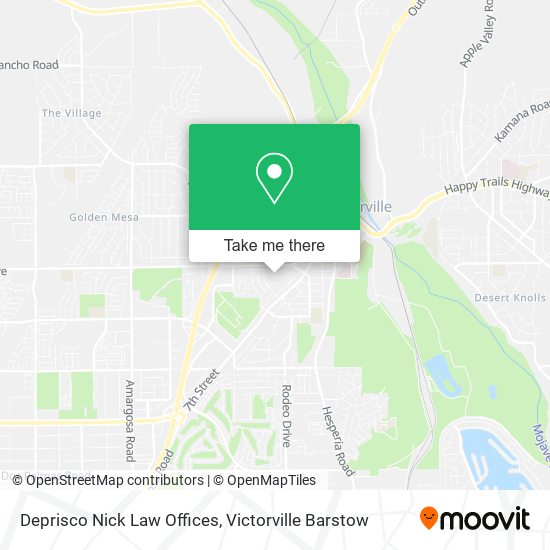 Deprisco Nick Law Offices map