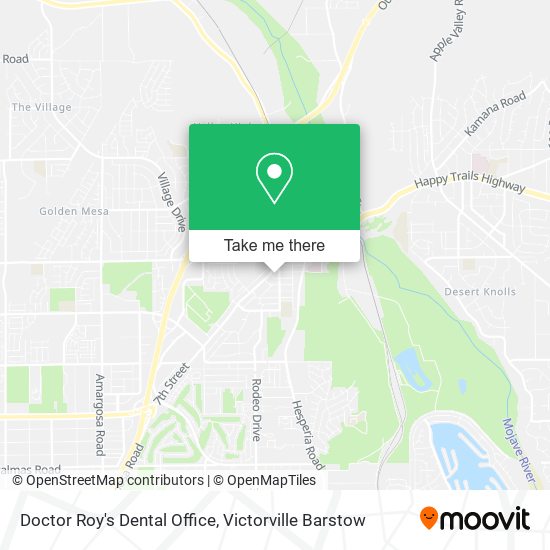 Mapa de Doctor Roy's Dental Office