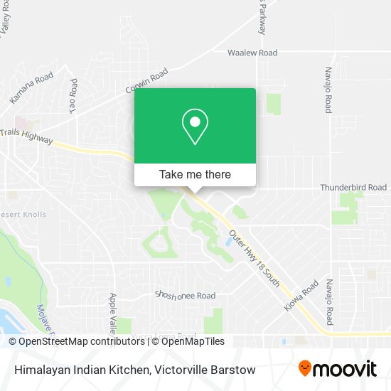 Himalayan Indian Kitchen map