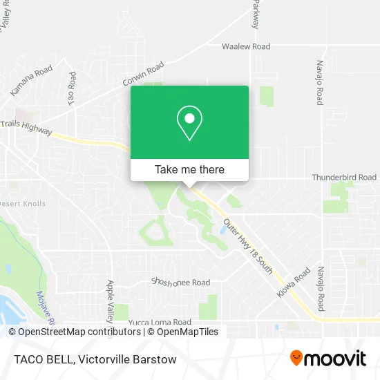 TACO BELL map