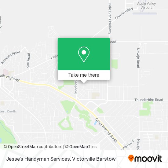 Jesse's Handyman Services map
