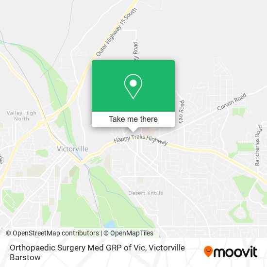 Mapa de Orthopaedic Surgery Med GRP of Vic