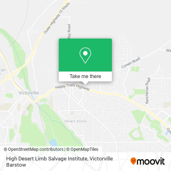Mapa de High Desert Limb Salvage Institute
