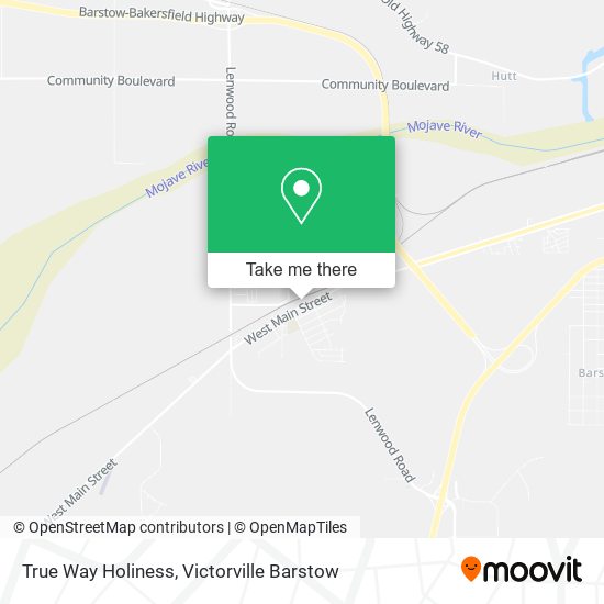 Mapa de True Way Holiness