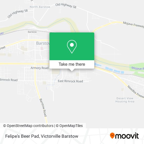 Felipe's Beer Pad map