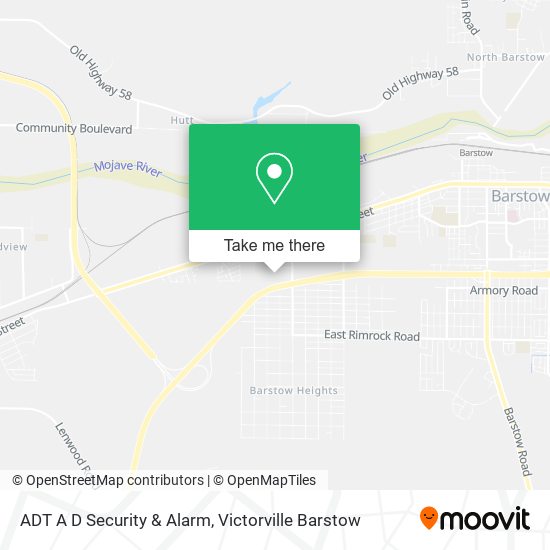 ADT A D Security & Alarm map