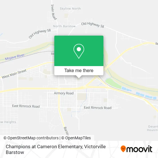 Champions at Cameron Elementary map