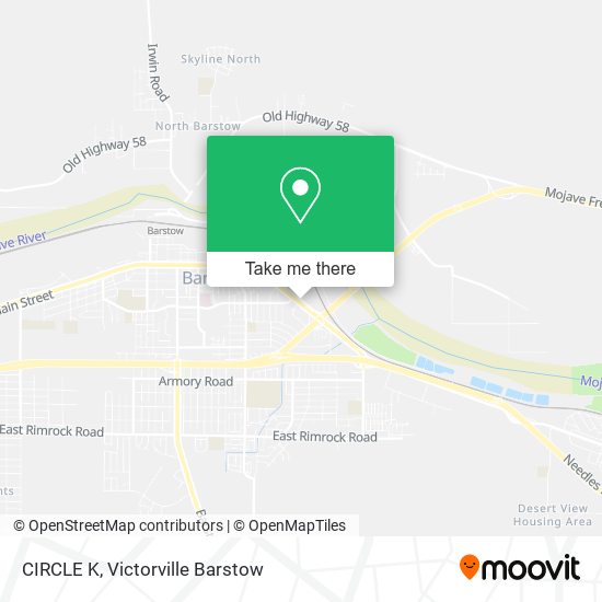 CIRCLE K map