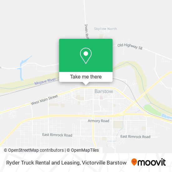 Ryder Truck Rental and Leasing map