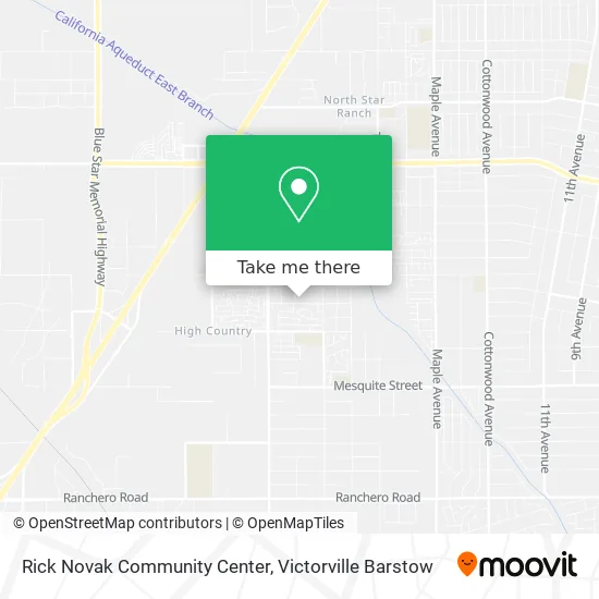 Mapa de Rick Novak Community Center