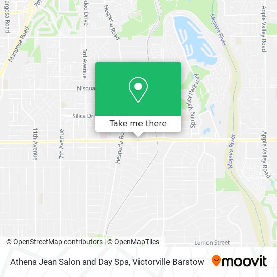 Athena Jean Salon and Day Spa map