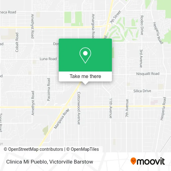 Mapa de Clinica Mi Pueblo