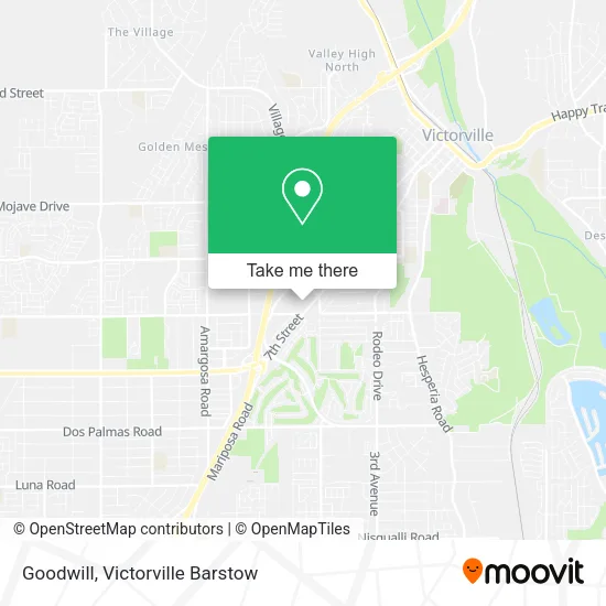 Goodwill map