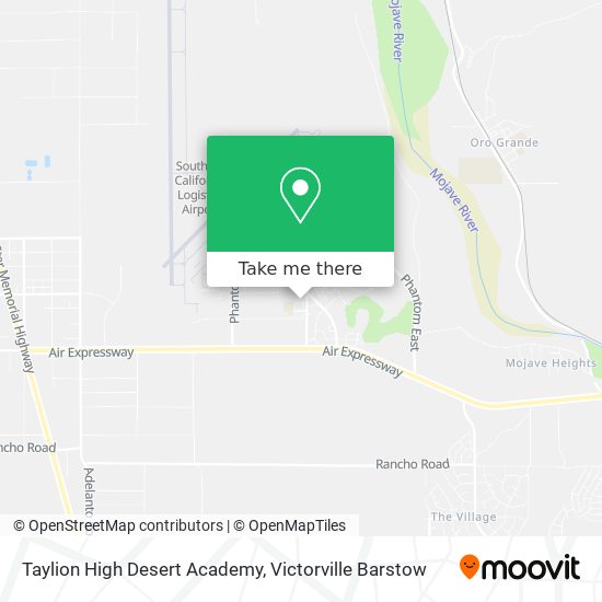 Mapa de Taylion High Desert Academy