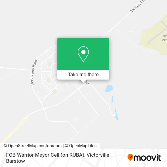 FOB Warrior Mayor Cell (on RUBA) map
