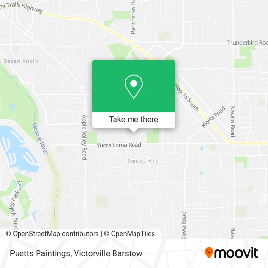 Puetts Paintings map