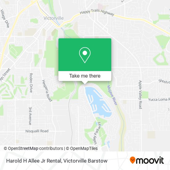 Harold H Allee Jr Rental map