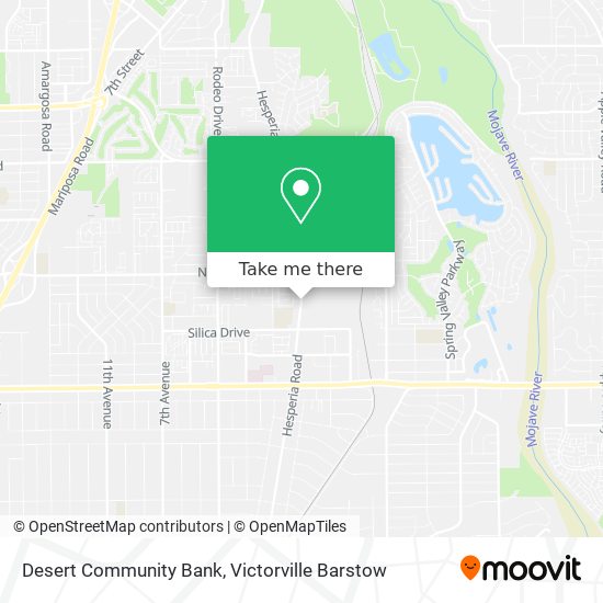 Desert Community Bank map