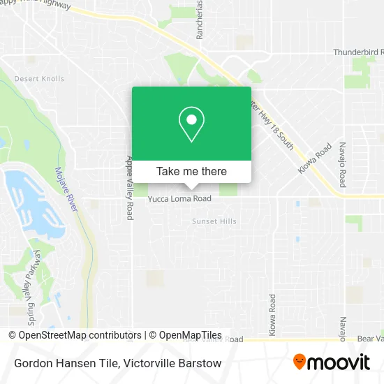 Gordon Hansen Tile map