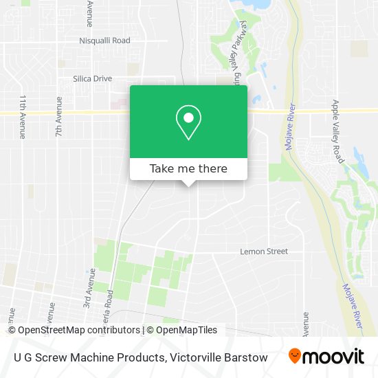 U G Screw Machine Products map